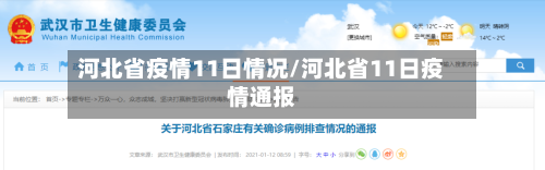 河北省疫情11日情况/河北省11日疫情通报-第1张图片