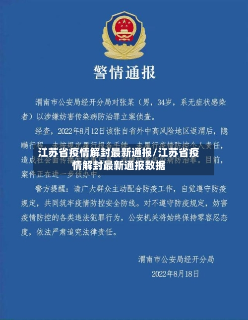 江苏省疫情解封最新通报/江苏省疫情解封最新通报数据-第1张图片