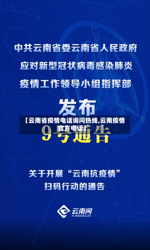 【云南省疫情电话询问热线,云南疫情官方电话】-第1张图片