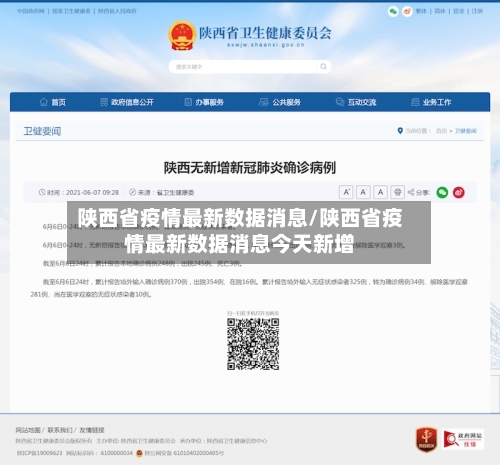陕西省疫情最新数据消息/陕西省疫情最新数据消息今天新增-第2张图片