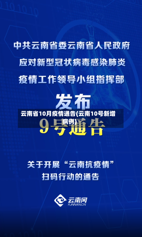 云南省10月疫情通告(云南10号新增病例)-第3张图片