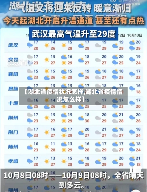 【湖北省疫情状况怎样,湖北省疫情情况怎么样】-第1张图片