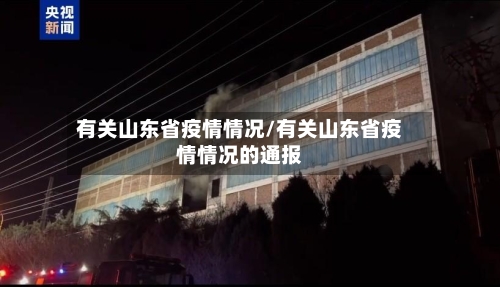 有关山东省疫情情况/有关山东省疫情情况的通报-第1张图片