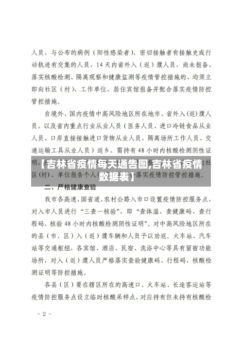 【吉林省疫情每天通告图,吉林省疫情数据表】-第1张图片