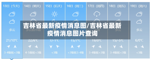 吉林省最新疫情消息图/吉林省最新疫情消息图片查询-第1张图片