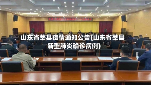 山东省莘县疫情通知公告(山东省莘县新型肺炎确诊病例)-第1张图片