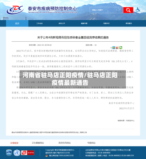 河南省驻马店正阳疫情/驻马店正阳疫情最新通告-第1张图片