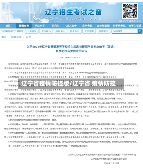辽宁省疫情防控版/辽宁省 疫情防控-第3张图片