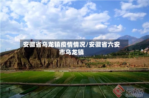 安徽省乌龙镇疫情情况/安徽省六安市乌龙镇-第1张图片