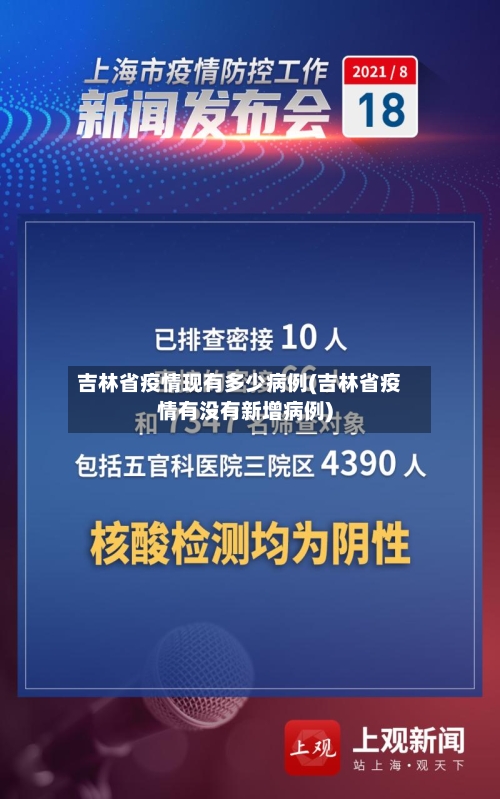 吉林省疫情现有多少病例(吉林省疫情有没有新增病例)-第1张图片