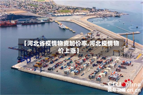 【河北省疫情物资加价率,河北疫情物价上涨】-第1张图片