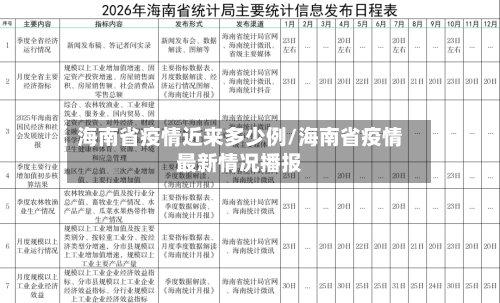 海南省疫情近来多少例/海南省疫情最新情况播报-第2张图片