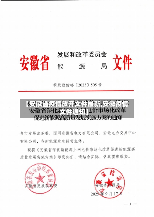 【安徽省疫情放开文件最新,安徽疫情文件通知】-第1张图片