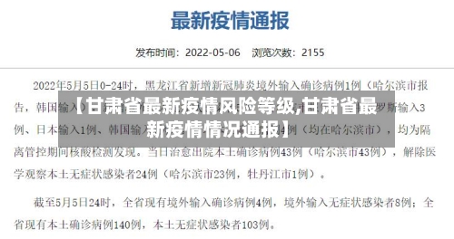 【甘肃省最新疫情风险等级,甘肃省最新疫情情况通报】-第3张图片