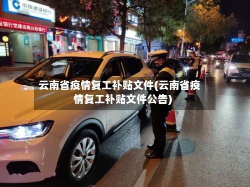 云南省疫情复工补贴文件(云南省疫情复工补贴文件公告)-第2张图片