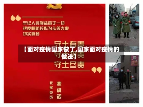 【面对疫情国家做了,国家面对疫情的做法】-第3张图片