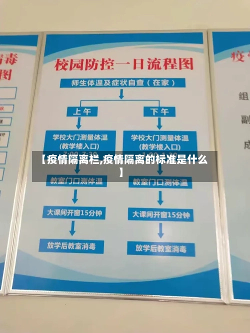 【疫情隔离栏,疫情隔离的标准是什么】-第1张图片