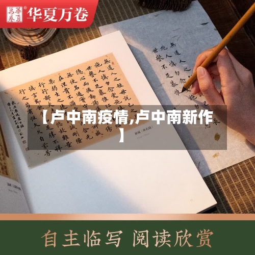 【卢中南疫情,卢中南新作】-第1张图片