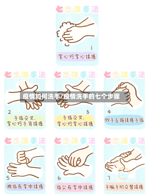 疫情如何洗手/疫情洗手的七个步骤-第2张图片