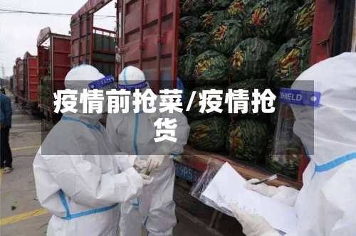 疫情前抢菜/疫情抢货-第3张图片