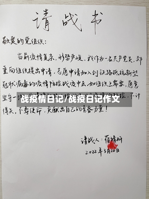战疫情日记/战疫日记作文-第2张图片