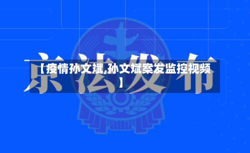 【疫情孙文斌,孙文斌案发监控视频】-第1张图片