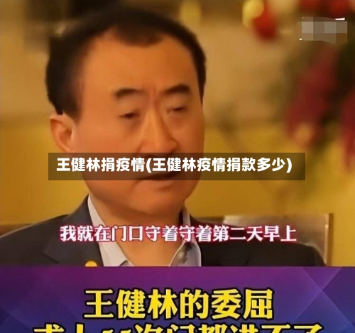 王健林捐疫情(王健林疫情捐款多少)-第1张图片