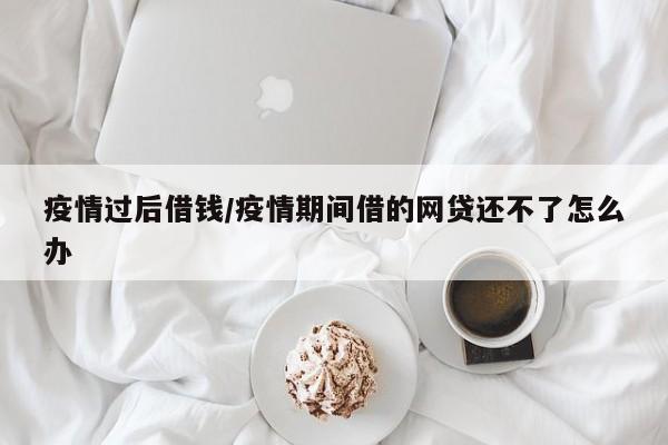 疫情过后借钱/疫情期间借的网贷还不了怎么办